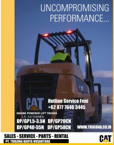 Pusat forklift Caterpillar 5 ton murah di Jatiwangi Bekasi (0822.6849.9889)