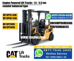 Harga forklift Caterpillar 3.5 ton murah di Bantar Gebang Bekasi ((0877.7646.3445))