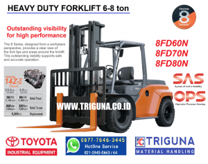 Pusat forklift TOYOTA 3.5 ton second di Wibawamulya Bekasi ((0877.7646.3445))