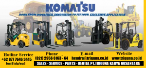 Sales forklift Komatsu 2 ton second di Enrekang (08777.6463.445) Feni
