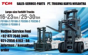 Sales forklift TCM 2 ton baru di Bangko (08777.6463.445)