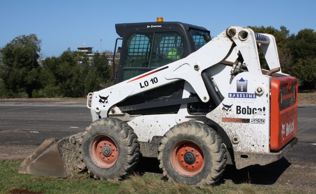 construction skid steer loader