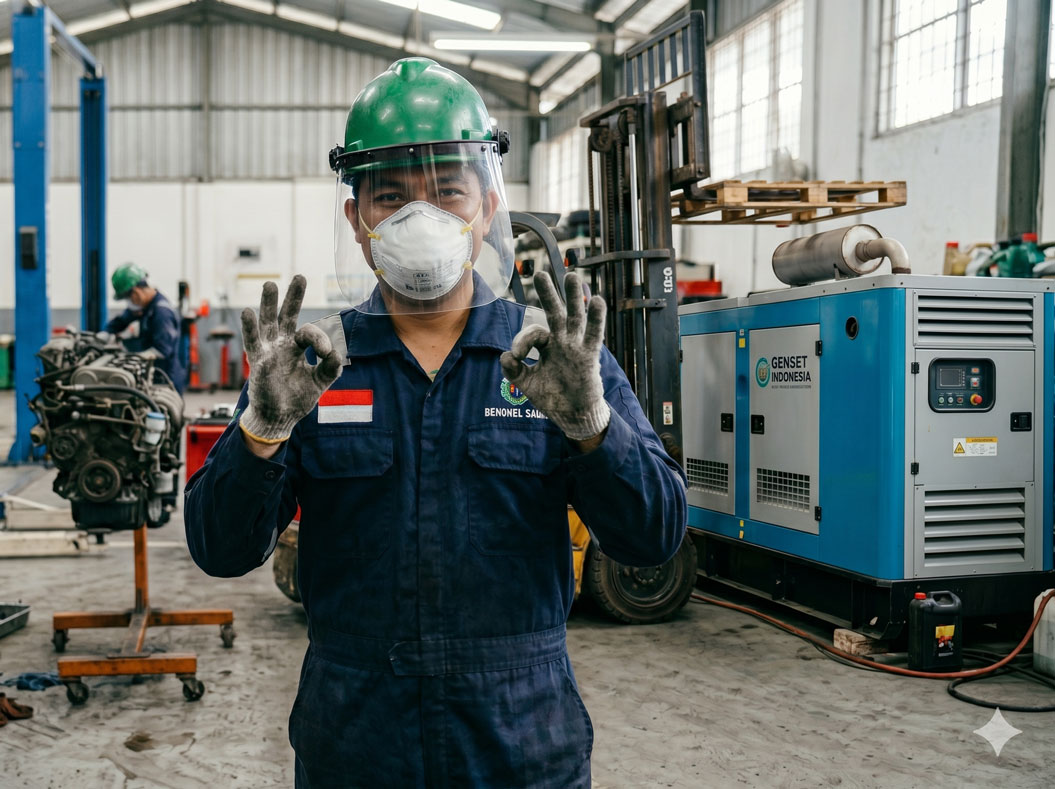 Service Forklift Genset