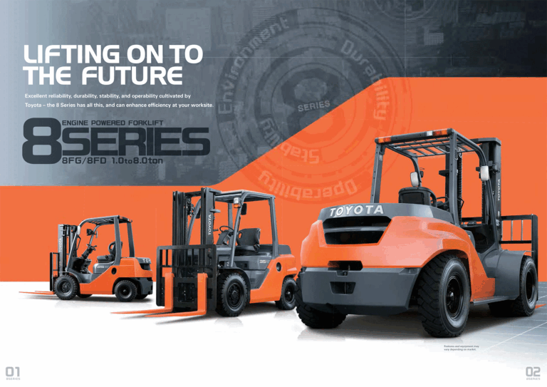 Forklift Toyota 5 Ton diesel