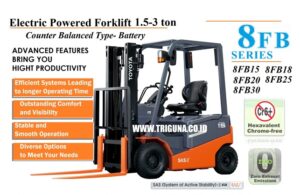 Jual forklift TOYOTA baru di Bekasi Barat (0877-7646-3445)