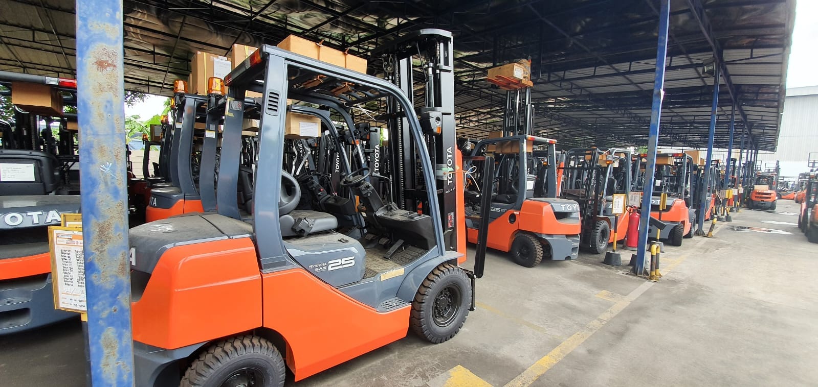 Gudang Forklift Toyota