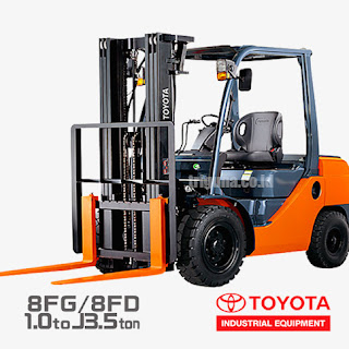 forklift Toyota 2.5 ton diesel